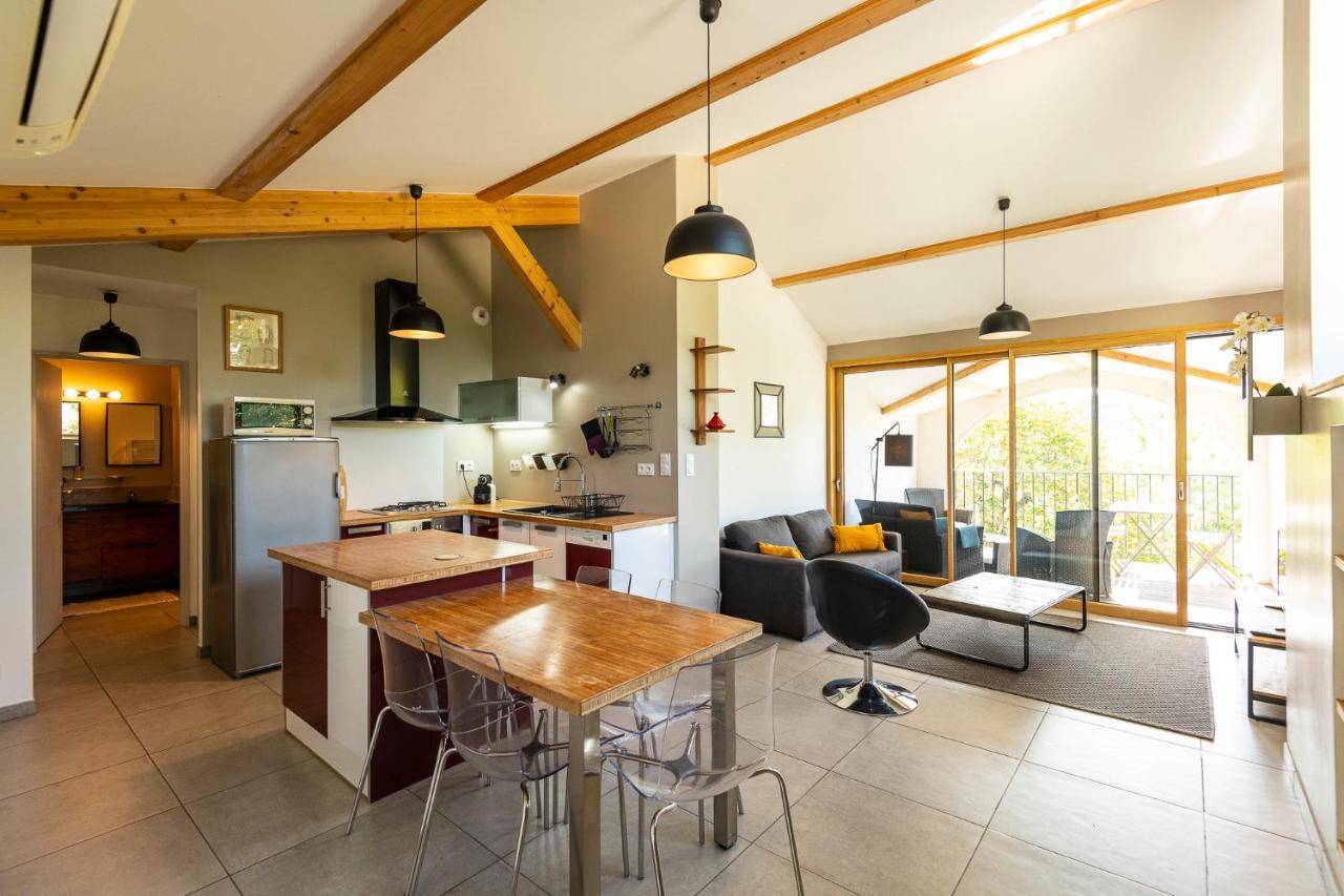 Appartement 4/6 places Sud Ardèche Rosières Esterno foto